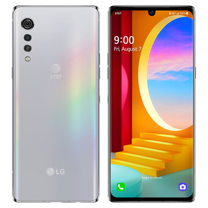 LG Velvet 5G (128 GB, 6 GB) 6,8", 5G/4G LTE GSM AT&amp;T desbloqueado (EE. UU. y Latinoamérica) LM-G900UM