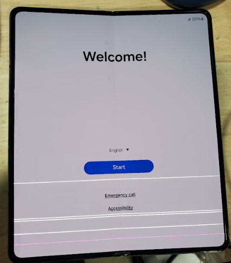 SAMSUNG Galaxy Z Fold4 5G (512GB, 12GB) 7.6" Fully Unlocked*READ DESCRIPTION* (Renewed | Smart Saver, Gray Green)