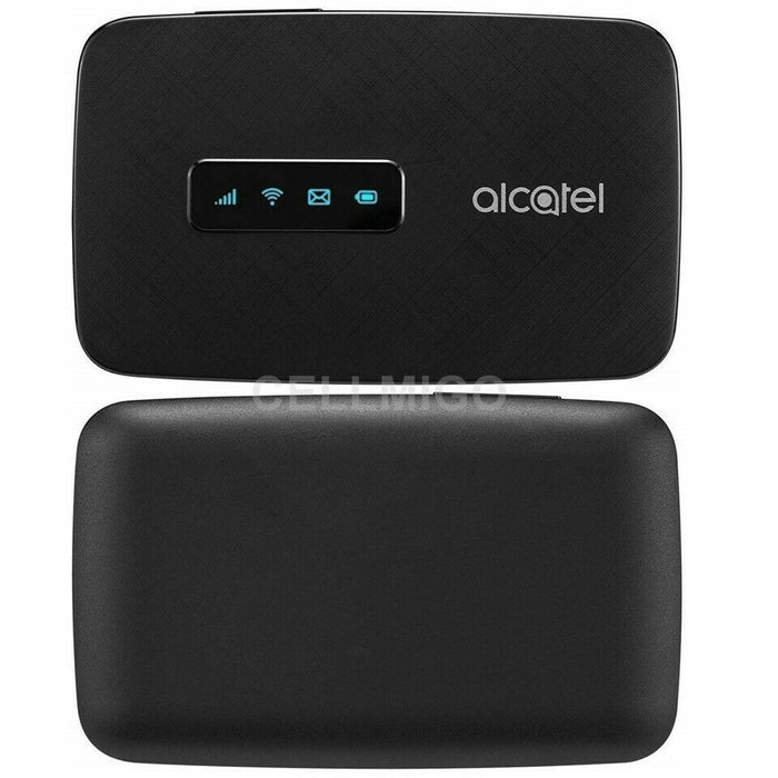 Alcatel LINKZONE Mobile WiFi Hotspot MIFI GSM desbloqueado global 4G LTE (Excelente - Reacondicionado, Negro)