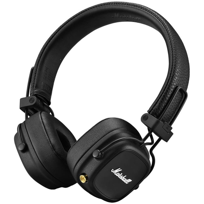 Marshall Major IV On-Ear Bluetooth Wireless Headphones w/ US Warranty (Excellent - Refurbished, Black)