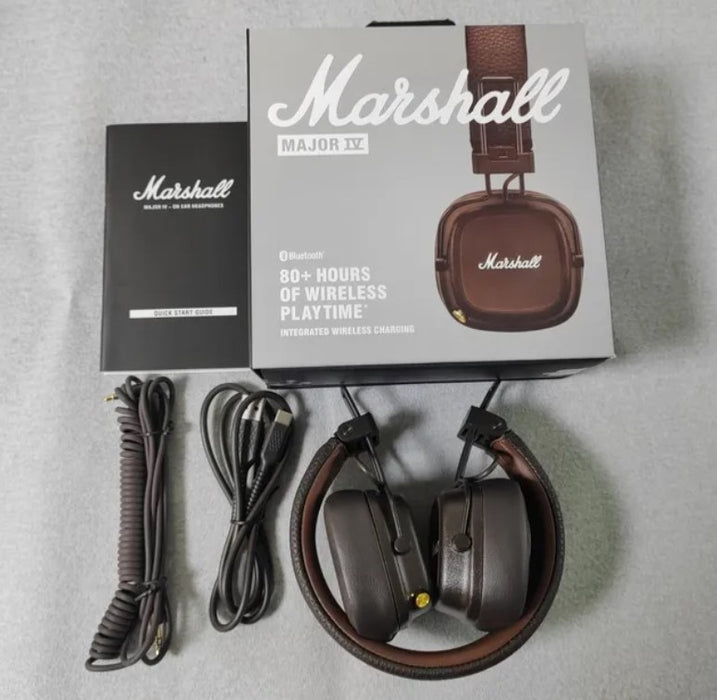 Marshall Major IV On-Ear Bluetooth Wireless Headphones w/ US Warranty