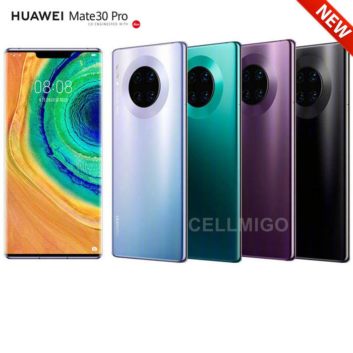 Huawei Mate 30 Pro (256GB, 8GB) 6.53" GSM Unlocked Global 4G LTE-No Google Play