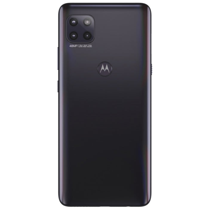 Motorola One 5G Ace 2021 (64 GB, 4 GB) 6.7" 4G LTE AT&amp;T, Cricket Only XT2113-5 (Excelente - Reacondicionado, Gris)