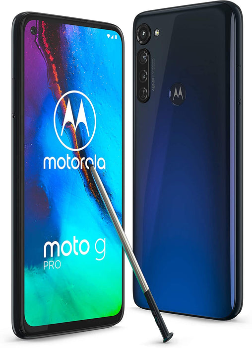 Moto G Pro w/ Stylo (128GB,4GB) 6.4" Dual SIM GSM Global Unlocked XT2043-7 (Mystic Indigo)