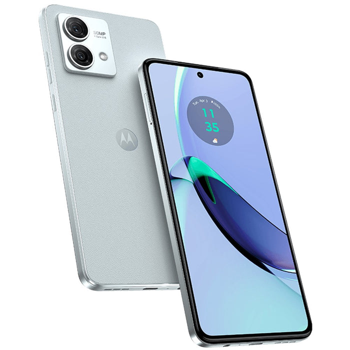 Moto G84 5G (256 GB, 8 GB) 6.5" Dual SIM GSM Desbloqueado Global 5G / 4G LTE XT2347-1 (Excelente - Reacondicionado, Azul Ártico)