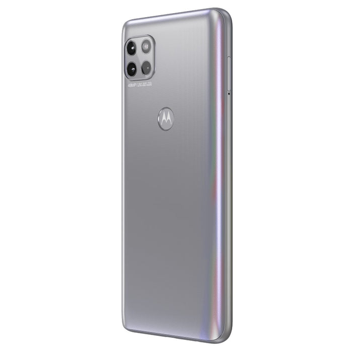 Motorola One 5G Ace 2021 (128 GB, 6 GB) 6,7" GSM+CDMA desbloqueado global 4G XT2113-2 (plateado)