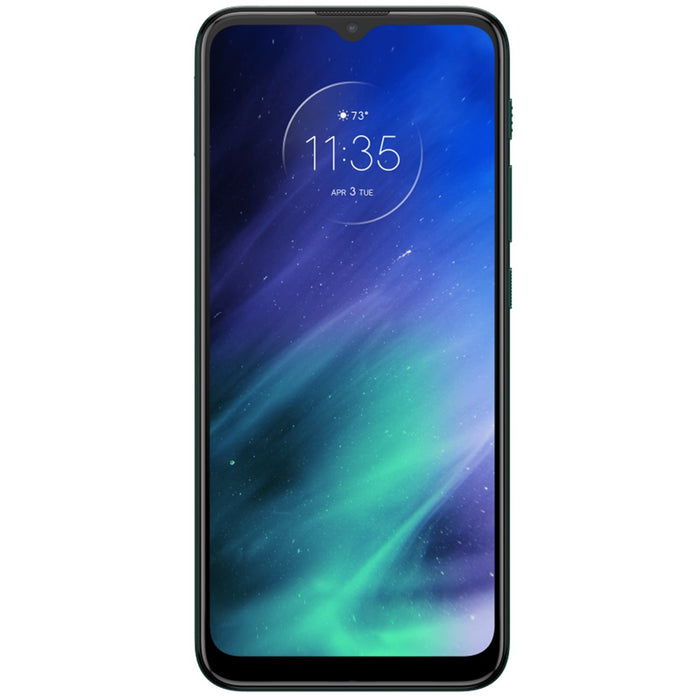 Motorola One Fusion (128 GB, 4 GB) 6.5" Dual SIM 4G LTE GSM Desbloqueado XT2073-2 (Excelente - Reacondicionado, Verde Esmeralda)