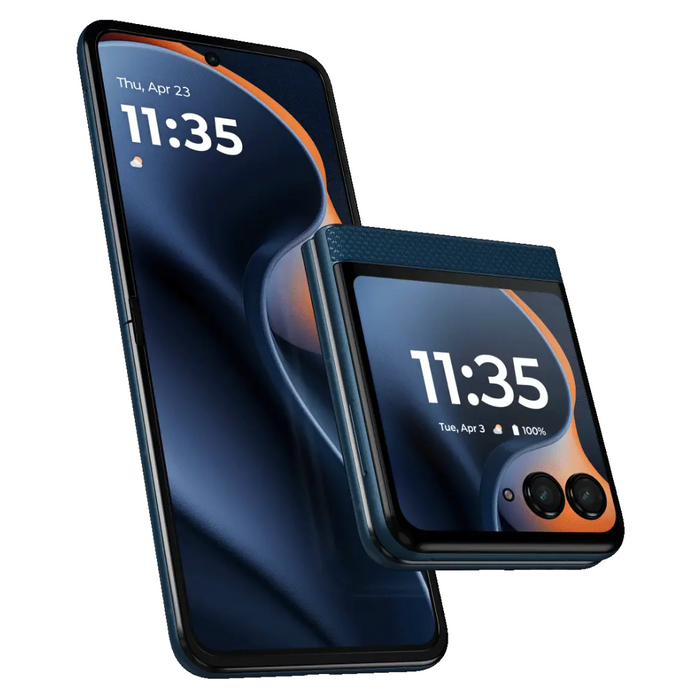 Moto Razr 5G 2025 | 256GB, 8GB | 6.9" Fully Unlocked Global 5G / 4G LTE XT2553V (Open Box)
