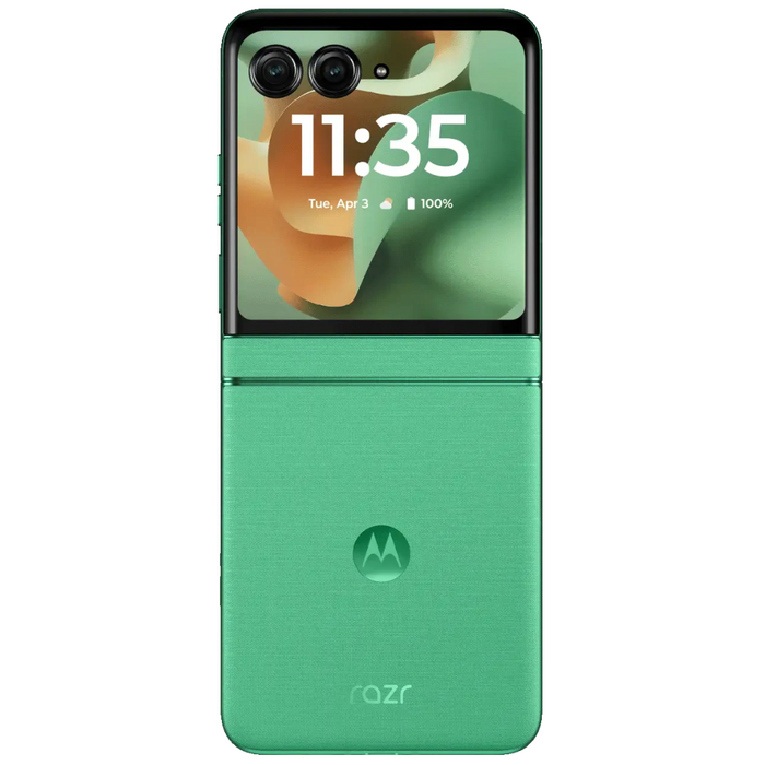 Outer LCD+Camera+Housing+Battery+functional components only for Moto Razr 5G 2025-256GB, 8GB-XT2553V (For Parts | Non-Functional, PANTONE Spring Bud)