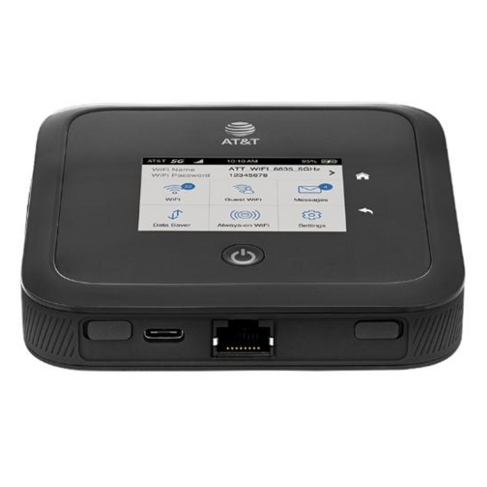 Netgear Nighthawk MR5100 5G Mobile Hotspot Pro Router, AT&T Unlocked GSM+CDMA (Renewed | Like New, Black)