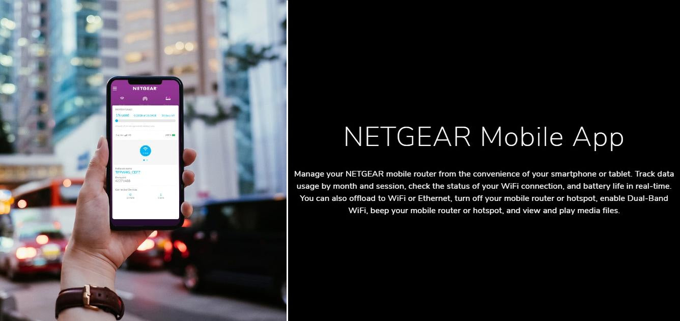 Netgear Nighthawk MR5100 5G Mobile Hotspot Pro Router, AT&T Unlocked GSM+CDMA (Renewed | Like New, Black)