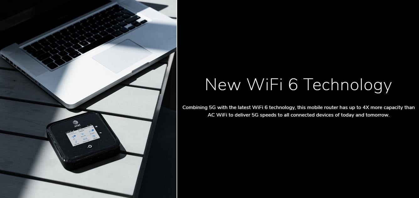 Netgear Nighthawk MR5100 5G Mobile Hotspot Pro Router, AT&T Unlocked GSM+CDMA (Renewed | Like New, Black)