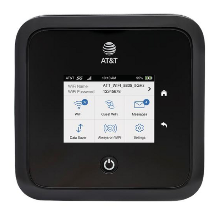 Netgear Nighthawk MR5100 5G Mobile Hotspot Pro Router, AT&T Unlocked GSM+CDMA (Renewed | Like New, Black)