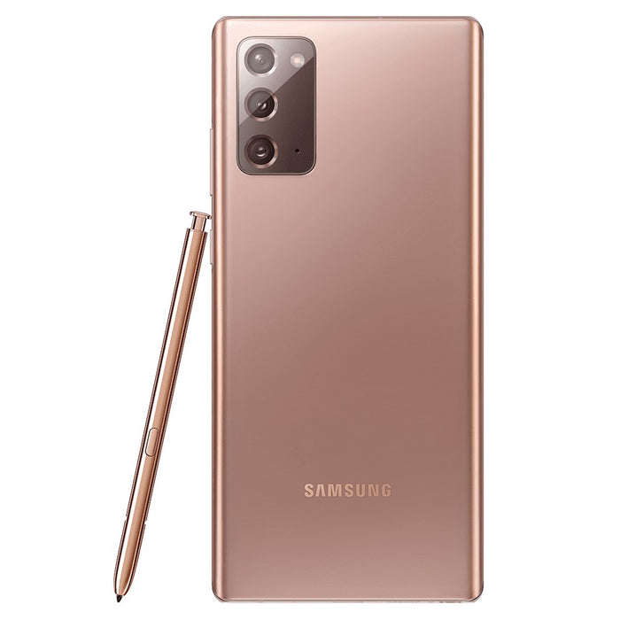 SAMSUNG Galaxy Note 20 (256 GB, 8 GB RAM) 6.7" GSM Global 4G LTE Desbloqueado N980F/DS (Excelente - Reacondicionado, Mystic Bronze)