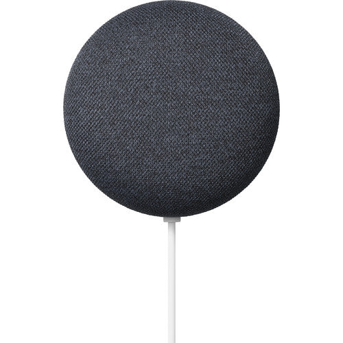 Minialtavoz Google Nest Mini (2020) con asistente de voz para el hogar, garantía de EE. UU., color carbón (negro)