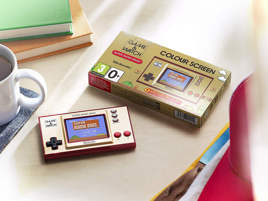 Nintendo Game &amp; Watch: consola portátil coleccionable clásica Super Mario Bros. ()