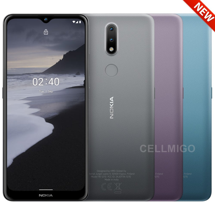 Nokia 2.4 (64GB, 3GB) 6.5", US + Global 4G VoLTE GSM Unlocked TA-1277/SS