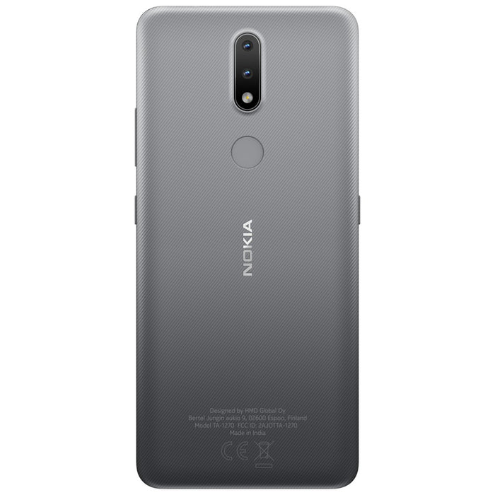 Nokia 2.4 (64GB, 3GB) 6.5", US + Global 4G VoLTE GSM UL TA-1277/SS (Renewed) (Excellent - Refurbished, Grey)