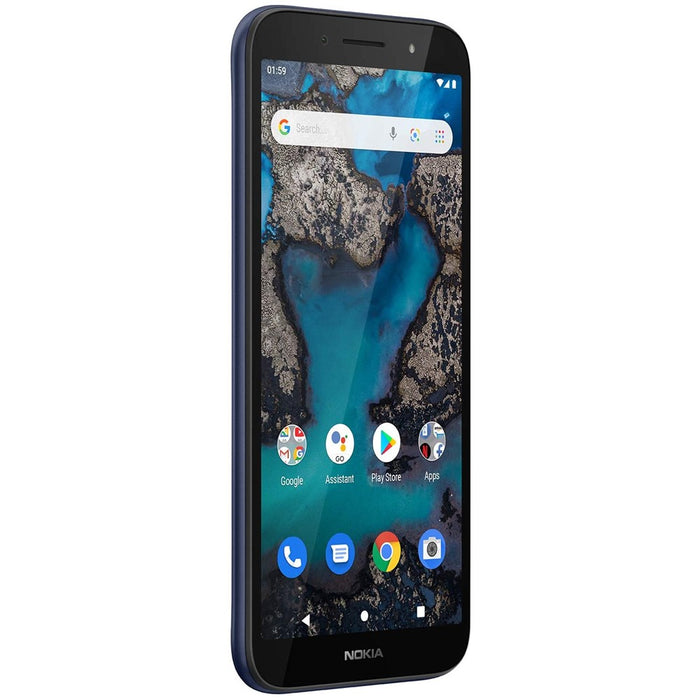 Nokia C1 Plus (32 GB) 5,45", EE. UU. + LATINO 4G VoLTE GSM desbloqueado TA-1318 SS (azul)