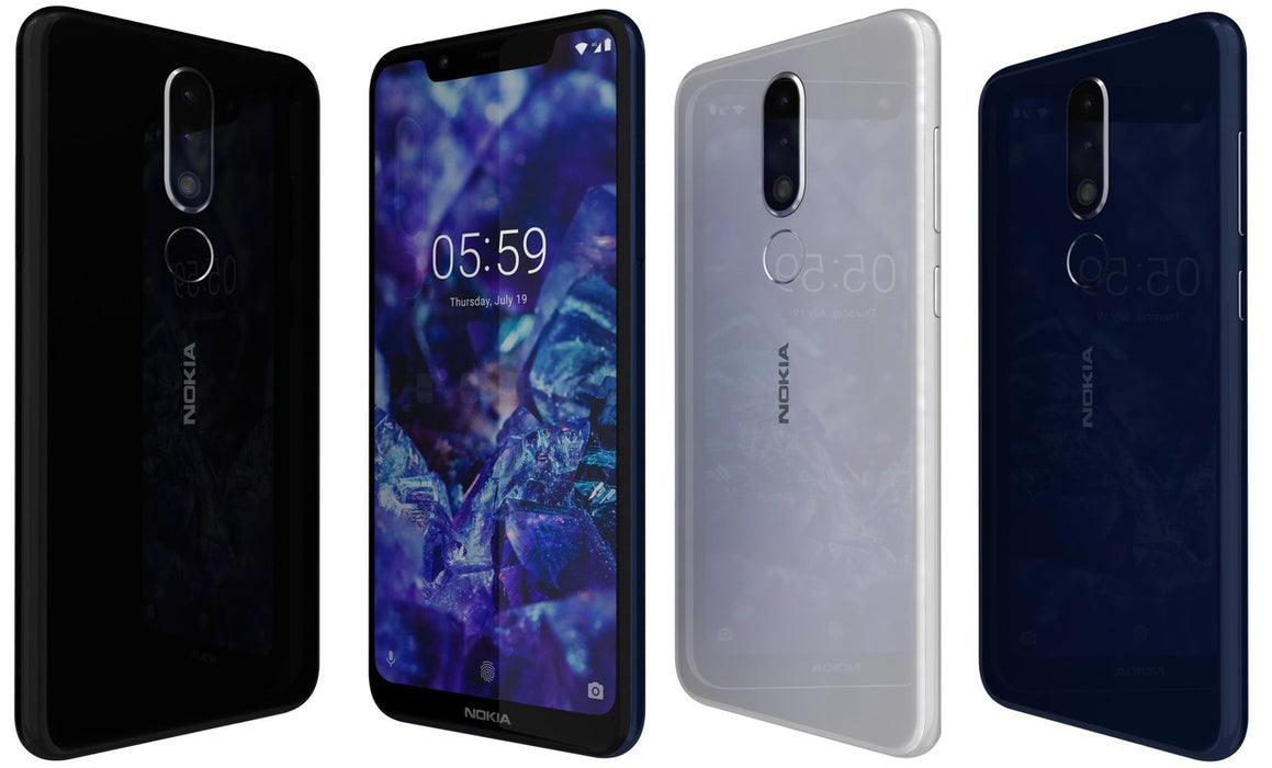 Nokia 5.1 Plus (32 GB, 3 GB) 5,86", EE. UU. + Global 4G LTE GSM Desbloqueado TA-1112