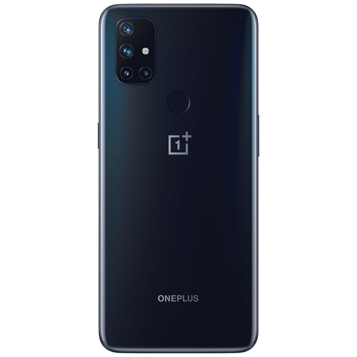 OnePlus Nord N10 5G (128GB, 6GB) 6.49" Fully Global Unlocked GSM+Verizon US 5G (Good - Refurbished, Midnight Ice)