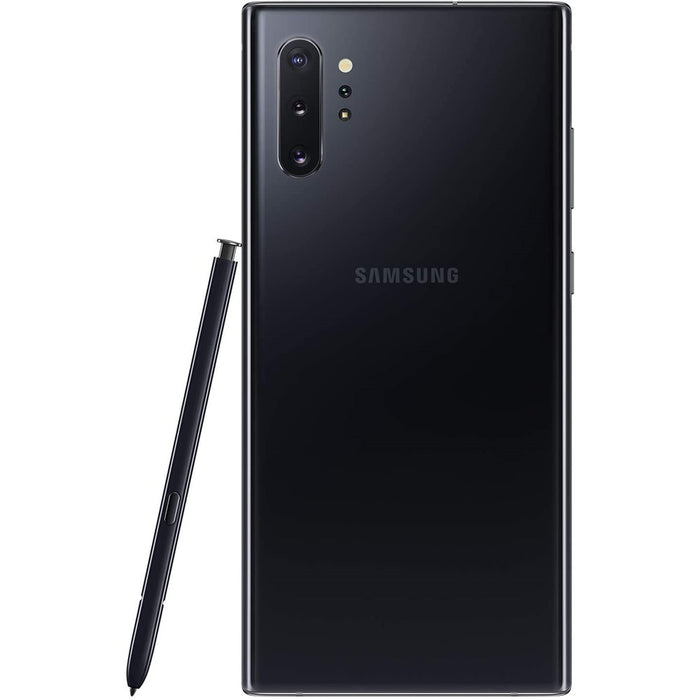 Samsung Galaxy Note 10+ (256GB,12GB) 6.8" FULLY Unlocked Global LTE N975U1 (Acceptable - Refurbished, Aura Black)