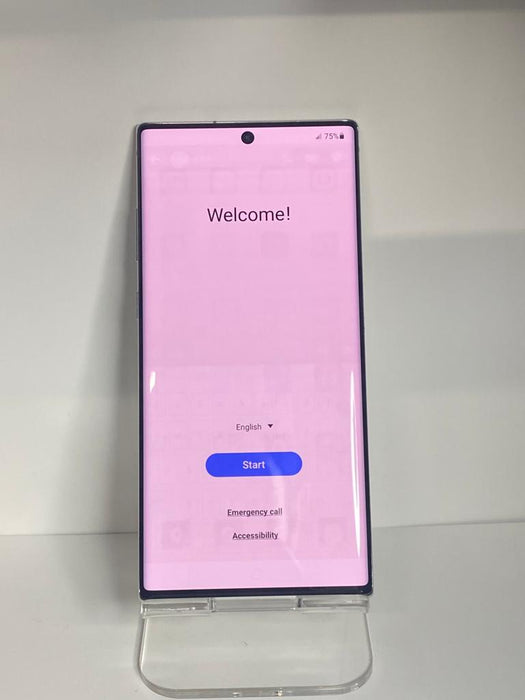 Samsung Galaxy Note 10+ (256GB,12GB) 6.8" FULLY Unlocked Global LTE N975U1 (Acceptable - Refurbished, Aura White)