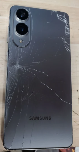 Samsung Galaxy S25 Edge 5G (256GB, 12GB) 6.7" Fully Unlocked US Model S937U ***OEM LCD ACCEPTABLE CONDITION*** (Renewed | Smart Saver, Titanium Silver)