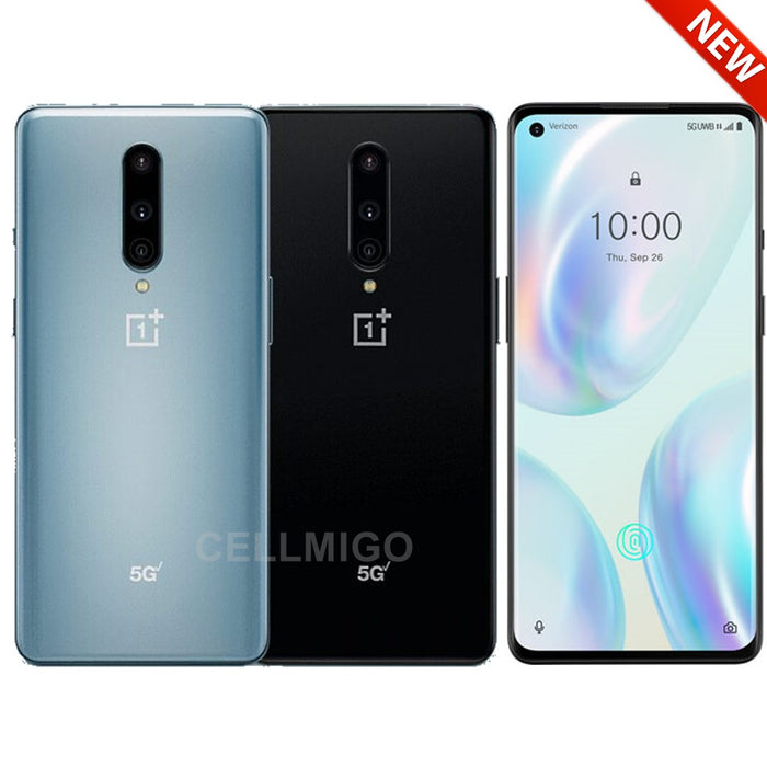 OnePlus 8 5G UW (128GB, 8GB) 6.55" Unlocked (GSM+Verizon) Global 4G LTE