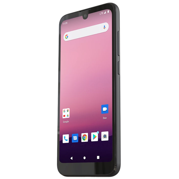 Orbic Fun 4G LTE (64GB, 4GB) 6" Fully Unlocked for US 4G VoLTE ORB609 (Renewed | Like New, Black)