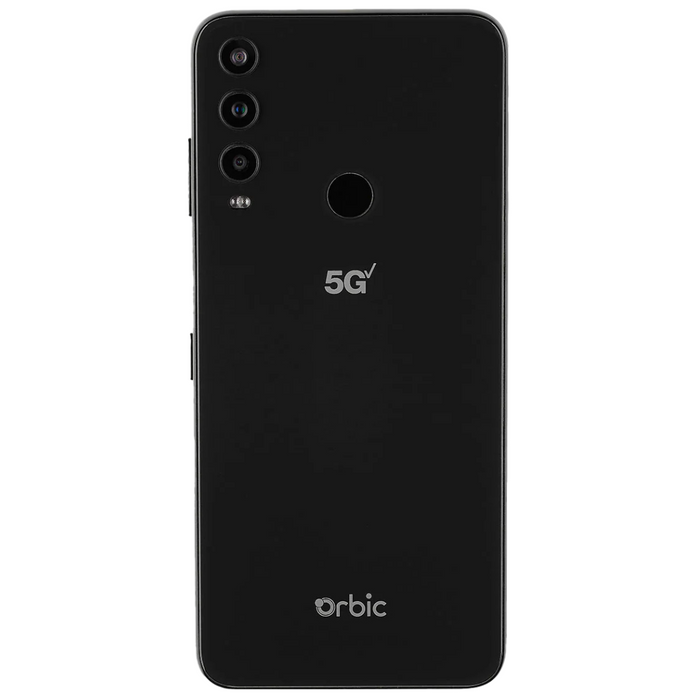 Orbic Myra 5G (64GB, 6GB) 6.78" Fully Unlocked - Global 5G / 4G LTE ORB678L5 (Renewed | Pre-Loved, Black)