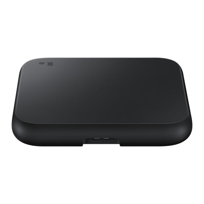 Cargador inalámbrico Samsung 2021 para dispositivos compatibles con Qi EP-P1300 (negro) (excelente, reacondicionado, negro)