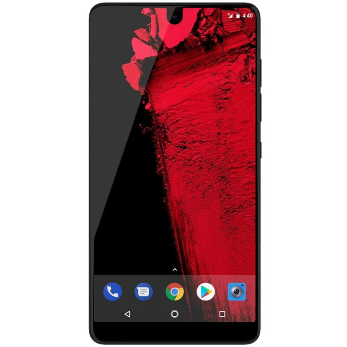 Essential Phone PH-1 (128GB, 4GB) 5.71" 4G LTE GSM + CDMA Factory Unlocked (Excellent - Refurbished, Black)