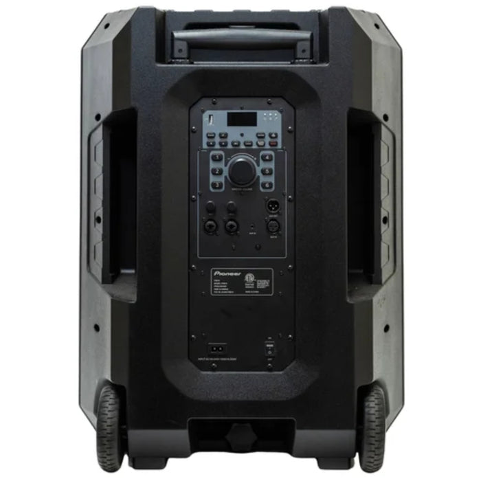 Pioneer PSX615 700W 15” Party Speaker Auracast & Lights w/ Wireless Mics & Stand (Open Box, Black)