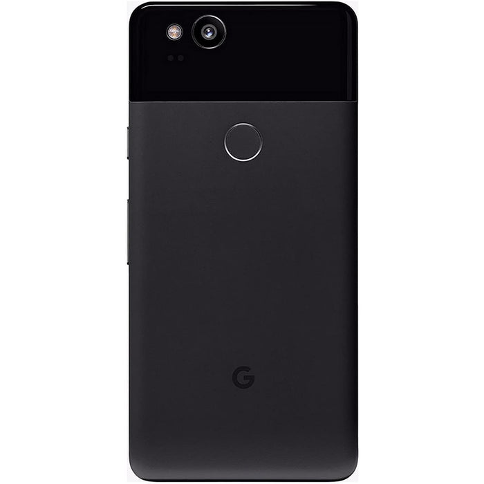 Google Pixel 2 (128 GB, 4 GB) 5.0" (GSM, Verizon, Global) 4G LTE Totalmente desbloqueado (en buenas condiciones, reacondicionado, solo negro)