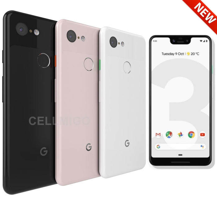 Google Pixel 3 (64GB, 4GB) 5.5" Snapdragon 845 GSM+CDMA Factory Unlocked G013A