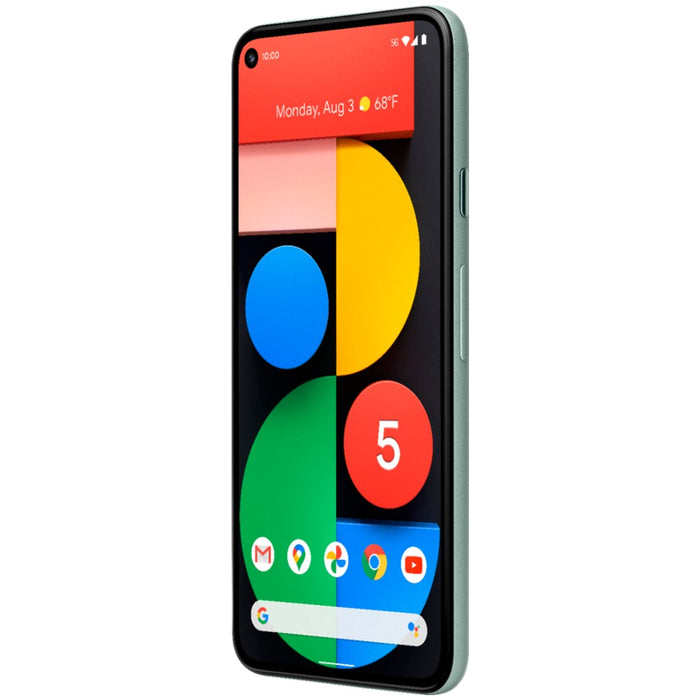 Google Pixel 5 con 5G (128 GB, 8 GB) 6.0" (completamente desbloqueado) 4G LTE - Modelo de EE. UU. (negro)