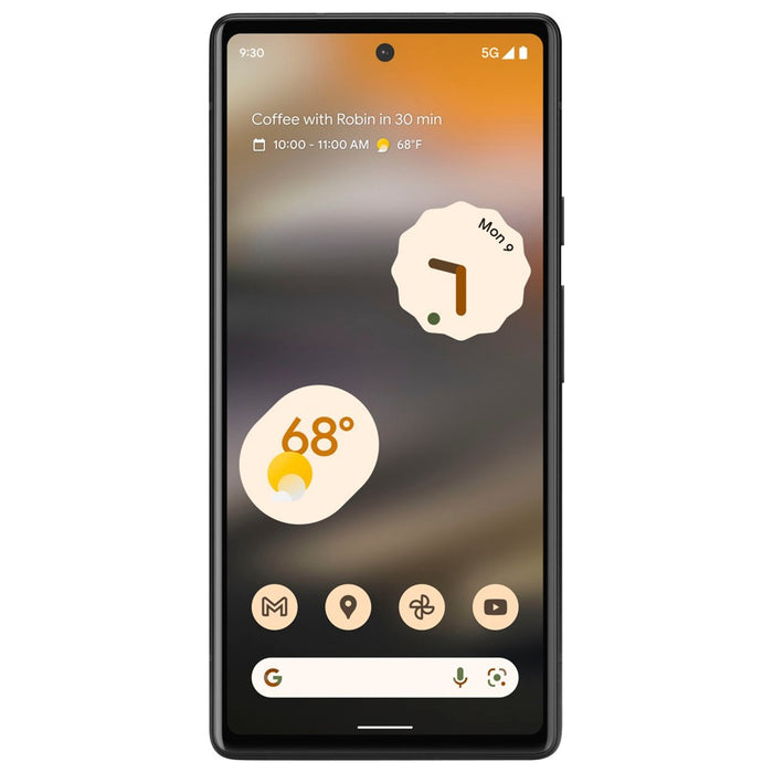 Google Pixel 6a 5G (128GB, 6GB) 6.1" (GSM + CDMA) 4G LTE Unlocked - US Model (For Parts Only / Not Working, Charcoal)