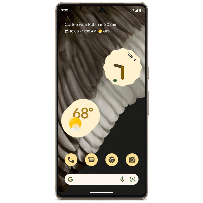 Google Pixel 7 Pro 5G (128 GB, 12 GB) 6.7" Totalmente desbloqueado (GSM + Verizon) GE2AE (Aceptable - Reacondicionado, Hazel)