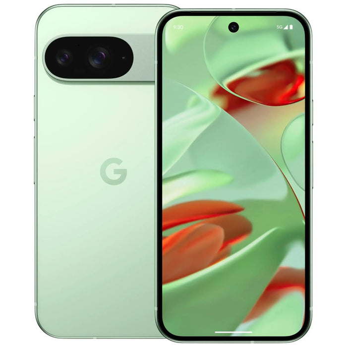 Google Pixel 9 5G (128GB, 12GB) 6.3" Fully Unlocked 5G / 4G LTE (US Model) G2YBB (Wintergreen)