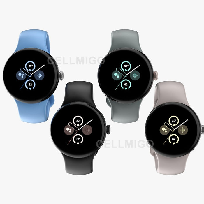 Reloj inteligente Google Pixel Watch 2 (41 mm, WiFi + LTE) de 1,2" para la salud y la actividad física GD2WG (excelente, reacondicionado)