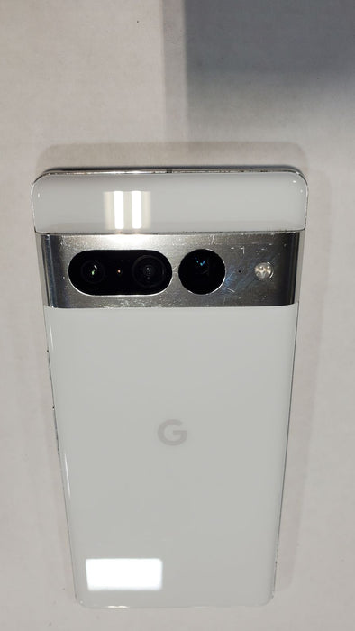 Google Pixel 7 Pro 5G (128GB, 12GB) 6.7" Fully Unlocked (GSM + Verizon) GE2AE (For Parts Only / Not Working, Snow)