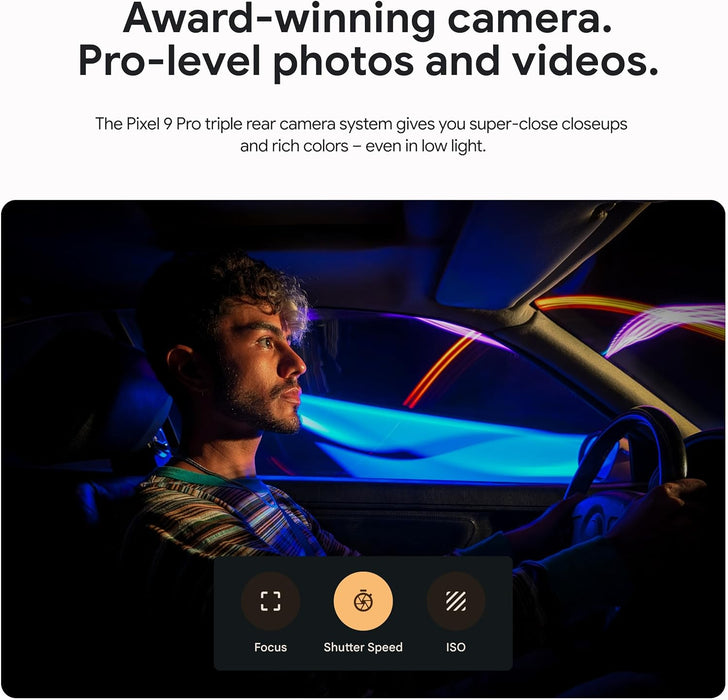 Google Pixel 9 Pro 5G (256GB, 16GB) 6.3" Fully Unlocked (US Model) GR83Y