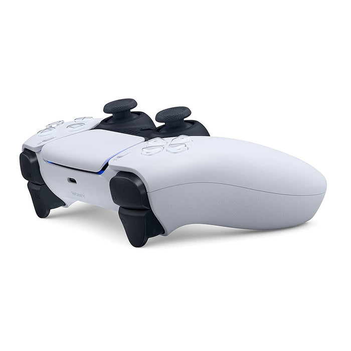 Mando inalámbrico Sony PlayStation DualSense para PS5 con garantía, color blanco (blanco)