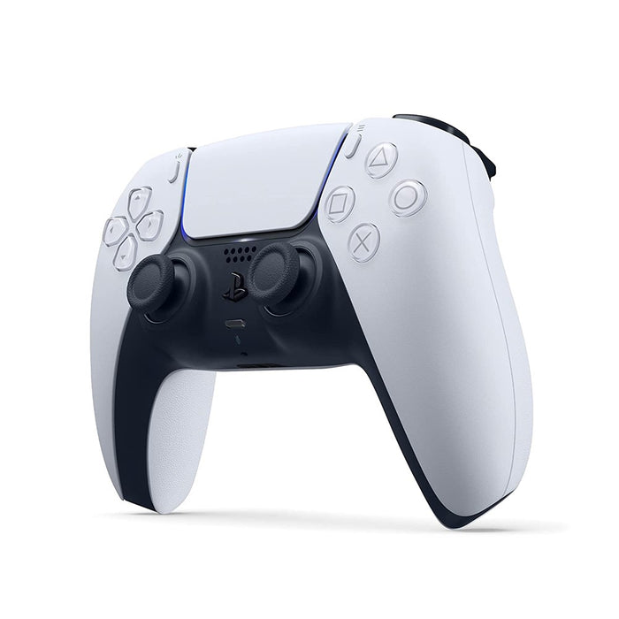 Mando inalámbrico Sony PlayStation DualSense para PS5 con garantía, color blanco (blanco)