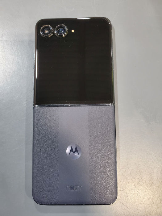 Moto Razr+ 5G 2024 (256GB, 12GB) 6.9" Fully Unlocked - For Parts (For Parts | Non-Functional, Midnight Blue)