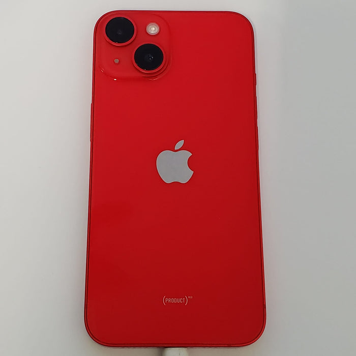 Apple iPhone 14 5G (256 GB, 6 GB) 6.1" OLED, 5G / 4G LTE GSM + Verizon desbloqueado (aceptable - reacondicionado, rojo)