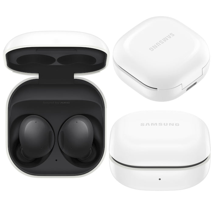 SAMSUNG Galaxy Buds2 SM-R177 Wireless Earbuds w/ ANC & Ambient Sound control (Excellent - Refurbished, GRAPHITE)