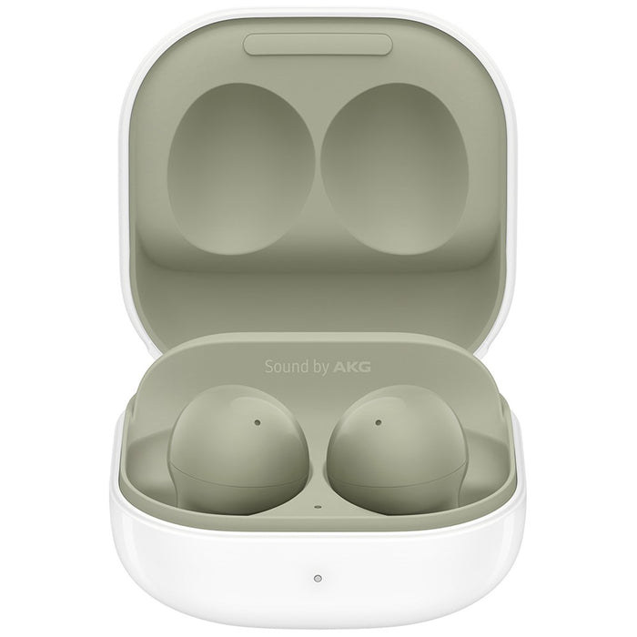 SAMSUNG Galaxy Buds2 SM-R177 Wireless Earbuds w/ ANC & Ambient Sound control (Excellent - Refurbished, OLIVE)