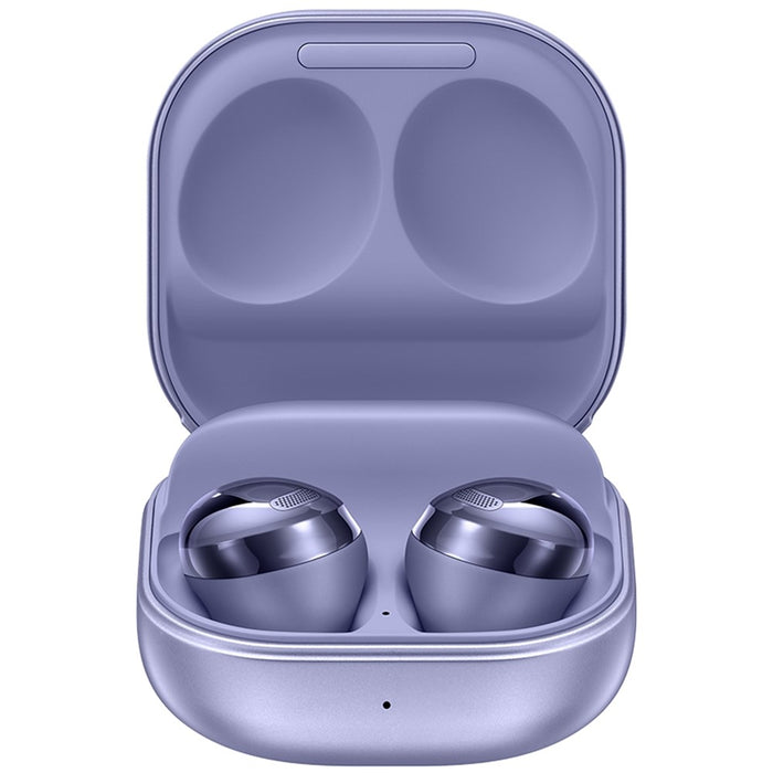 Auriculares inalámbricos Samsung Galaxy Buds Pro SM-R190 con cancelación activa de ruido (modelos iOS y Android) (excelentes, reacondicionados, Phantom Violet)